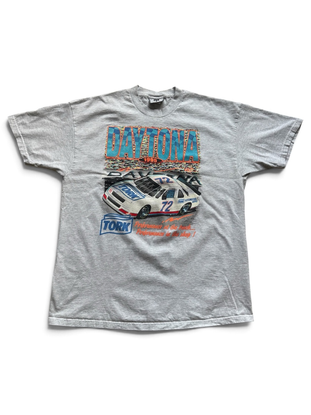 Vintage 1995 Daytona 500 nascar racing graphic t shirt